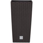 Prosperplast Rato square hnědý 26,5 x 26,5 x 50 cm – Hledejceny.cz