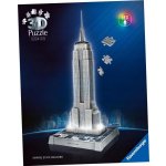 RAVENSBURGER 3D puzzle Iconics Svítící Empire State Building (Noční edice) 216 ks – Hledejceny.cz