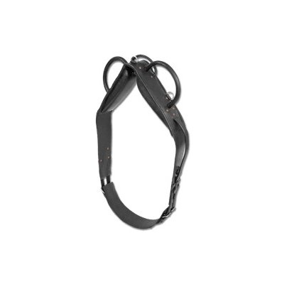 Star Kožená lonžovací madla černá – Zboží Dáma