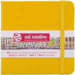 Talens Art Creation Sketchbook v pevné vazbě Yellow 12 x 12 – Zboží Dáma