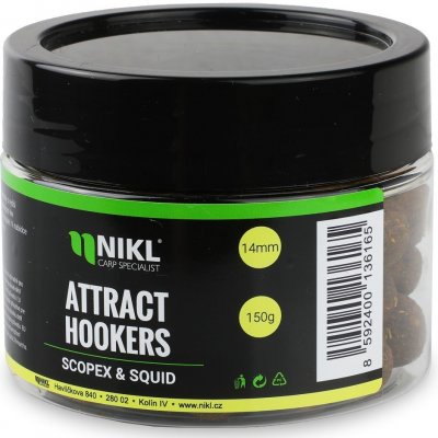 Karel Nikl Attract Hookers rychle rozpustné dumbells 150g 18mm Scopex & Squid – Hledejceny.cz