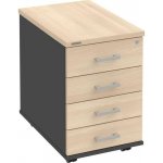 Hobis K 34 C P 4 zásuvky léta podél 60 cm antracit akát – Hledejceny.cz