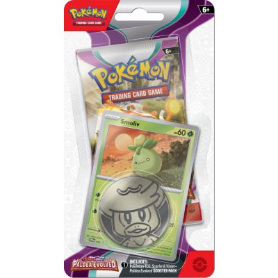 Pokémon Company Pokémon TCG: SV02 Paldea Evolved - Checklane Blister – Zboží Mobilmania