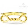 Prsteny Adanito BRR0755G zlatý prsten