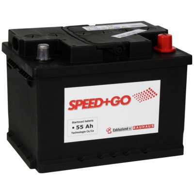 Speed+Go 12V 55Ah 450A S55 19 – Zboží Mobilmania