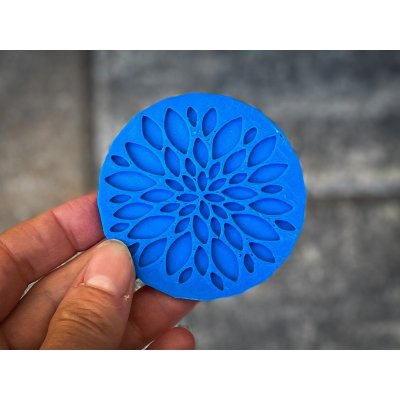 TVOŘÍTKO Ornament I - razítko special Tvar vykrajovátka: Kulaté Vlnky, Nástavec na razítko: Ano – Hledejceny.cz