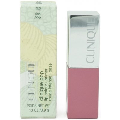 Clinique rtěnka a podkladová báze Clinique Pop Lip Colour a Primer 12 Fab Pop 3,9 g – Zboží Mobilmania