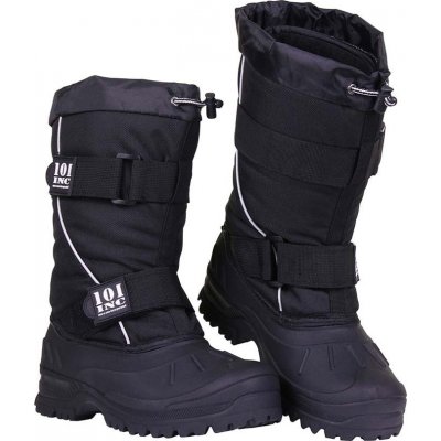 101INC boty zimní vysoké do sněhu s vložkou Thinsulate černá