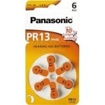 Panasonic baterie do naslouchadel 6ks PR13(48)/6LB – Zboží Mobilmania