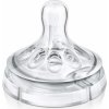 Savička na kojenecké lahve Avent náhradní dudlík Natural 2 ks transparentní