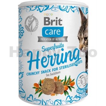 Brit Care Cat Snack Superfruits Herring 100 g