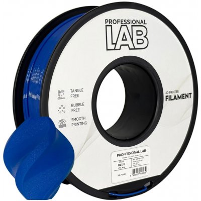 Professional Lab PETG transparentní modrá 1,75mm 1kg – Sleviste.cz