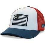 Alpinestars Flag Snapback Trucker White/Navy/Red – Zboží Dáma