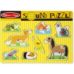 Melissa & Doug puzzle s úchyty a zvukem zvířata – Zboží Dáma