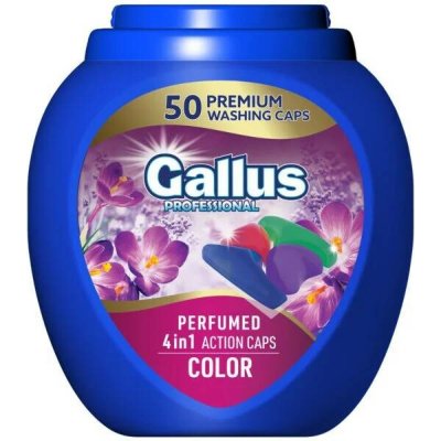 Gallus Professional parfémované kapsle na praní 4v1 Color 50 PD – Sleviste.cz