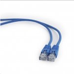 Gembird PP12-0.25M/B Patch RJ45, cat. 5e, UTP, 0,25m, modrý – Zboží Živě