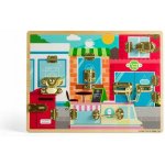 Bigjigs Toys Motorická deska západky a zámky – Sleviste.cz