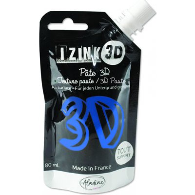 IZINK Reliéfní pasta 3D iris, modrá 80 ml – Zbozi.Blesk.cz