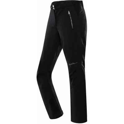 Alpine Pro HADEMA dámské softshellové lyžařské kalhoty černé
