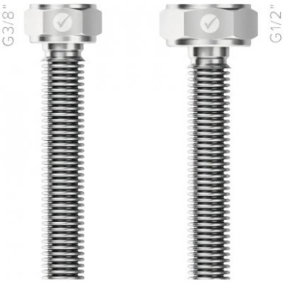 Merabell Aqua Classic Připojovací hadice, G3/8" x G1/2", 35 cm M0069 – Zboží Dáma