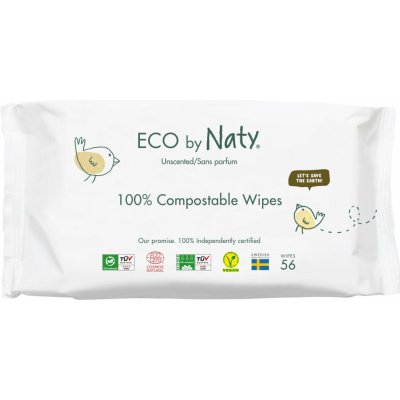 Naty Nature Babycare Eco Sensitive parfemované vlhčené ubrousky 56 ks – Hledejceny.cz