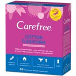 Carefree Cotton Flexiform slipové vložky se svěží vůní 56 ks – Zboží Mobilmania