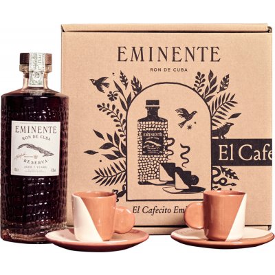 Rum Eminente Reserva 7y 41,3% 0,7 l (dárkové balení 2 šálek na kávu)