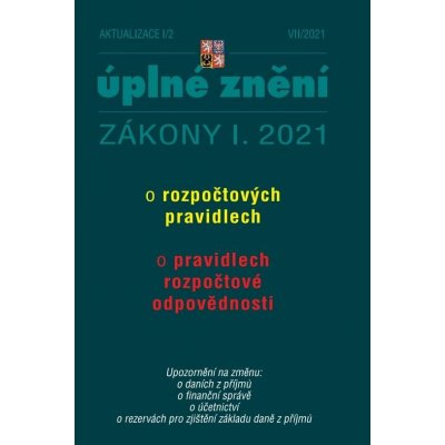 Aktualizace I/2 - Rozpočtová pravidla