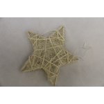 Hvězda vánoční 15 cm bílá – Hledejceny.cz
