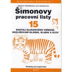 ŠPL 15 - Rozvoj sluchového vnímání - Rozvoj sluchového vnímání, rozlišování hlásek, slabik a slov - Štanclová Eva