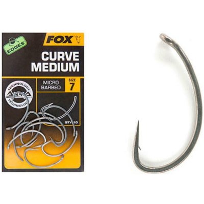 Fox Edges Arma Point Curve Shank Medium vel.4 10 ks – Zboží Dáma