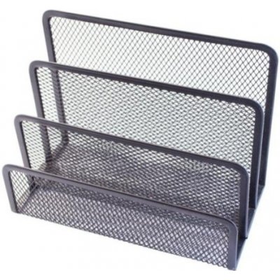 Kovový stojánek na dopisy CONCORDE, černý – Sleviste.cz