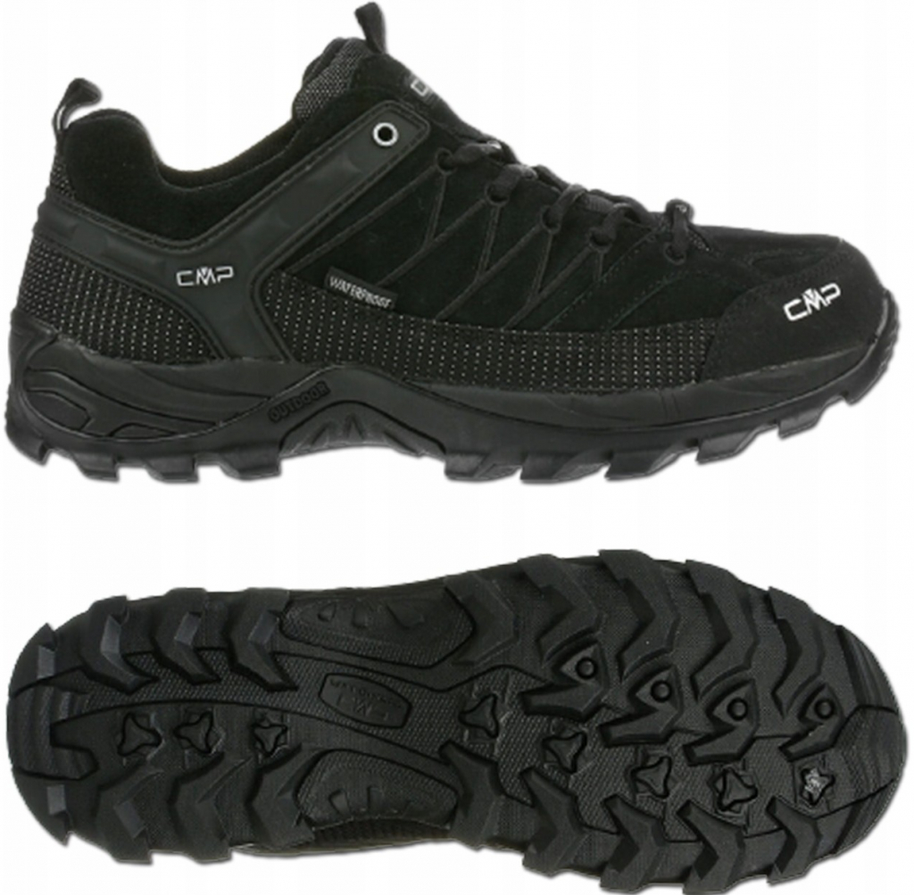 Cmp Rigel Low Trekking Shoes Wp 3Q13247 černé