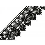 Vzdušná krajka šíře 55 mm Varianta: 3 černá, Balení: 13.5 m – Hledejceny.cz
