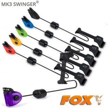 Fox Black MK3 Swinger červená