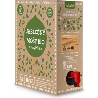 Koldokol Bio mošt Jablko Rakytník bio 3kg – Zboží Dáma