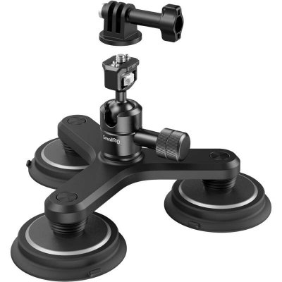 SmallRig Triple Magnetic Suction Cup Mounting Support Kit for Action Cameras 4468 – Zboží Živě
