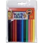 Koh-i-noor Voskové pastelky plasticolor 8732-12 ks barev – Zbozi.Blesk.cz