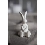 Velikonoční dekorace zajíček Sally White 9 cm Storefactory Scandinavia – Hledejceny.cz