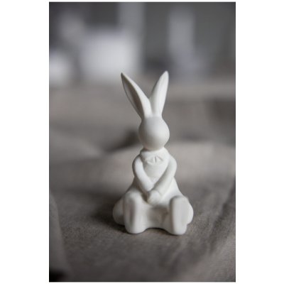 Velikonoční dekorace zajíček Sally White 9 cm Storefactory Scandinavia – Hledejceny.cz