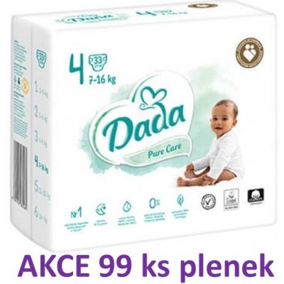 Dada PURE Care 4 MAXI 7-16 kg 99 ks – Zboží Mobilmania