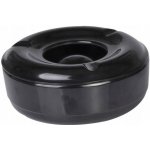 Hendi Černý popelník s víkem o průměru 146 mm 569757 czarny – Zboží Mobilmania