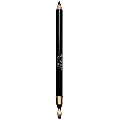 Clarins Eye Make-Up Eye Pencil tužka na oči s ořezávátkem pro kouřové líčení 01 Carbon Black 1,05 g – Zboží Mobilmania