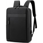 DeTech Batoh na notebook BP-05, 15.6", Černá – Zboží Živě