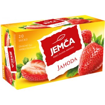 Jemča ovocný čaj jahoda 20 x 2 g