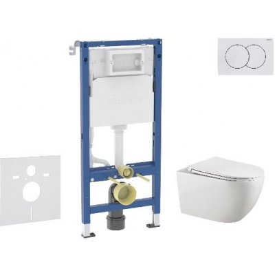 Geberit Duofix s tlačítkem Delta01 SANI11CA3124B – Zboží Dáma