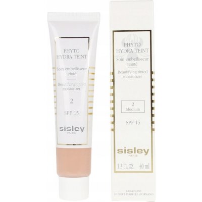 Sisley Zkrášlující tónovací hydratační krém SPF15 Phyto Hydra Teint Beautifying Tinted Moisturizer 2 Medium 40 ml – Zbozi.Blesk.cz