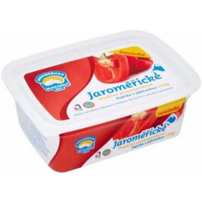 Jaroměřická Mlékárna Jaroměřické tradiční Pomazánkové paprika s feferonkou 2 x 150 g – Zboží Dáma