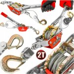 Ruční lanový naviják 2T Light Duty, Verke V87255 – Sleviste.cz