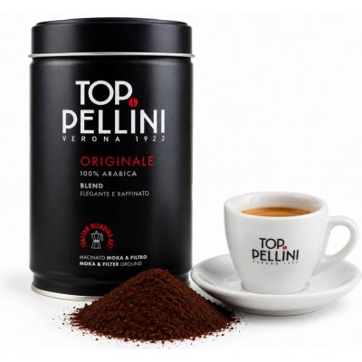 Pellini TOP 100% Arabica mletá 250 g – Hledejceny.cz